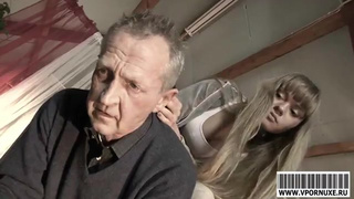Внучка соблазнила деда и дала
